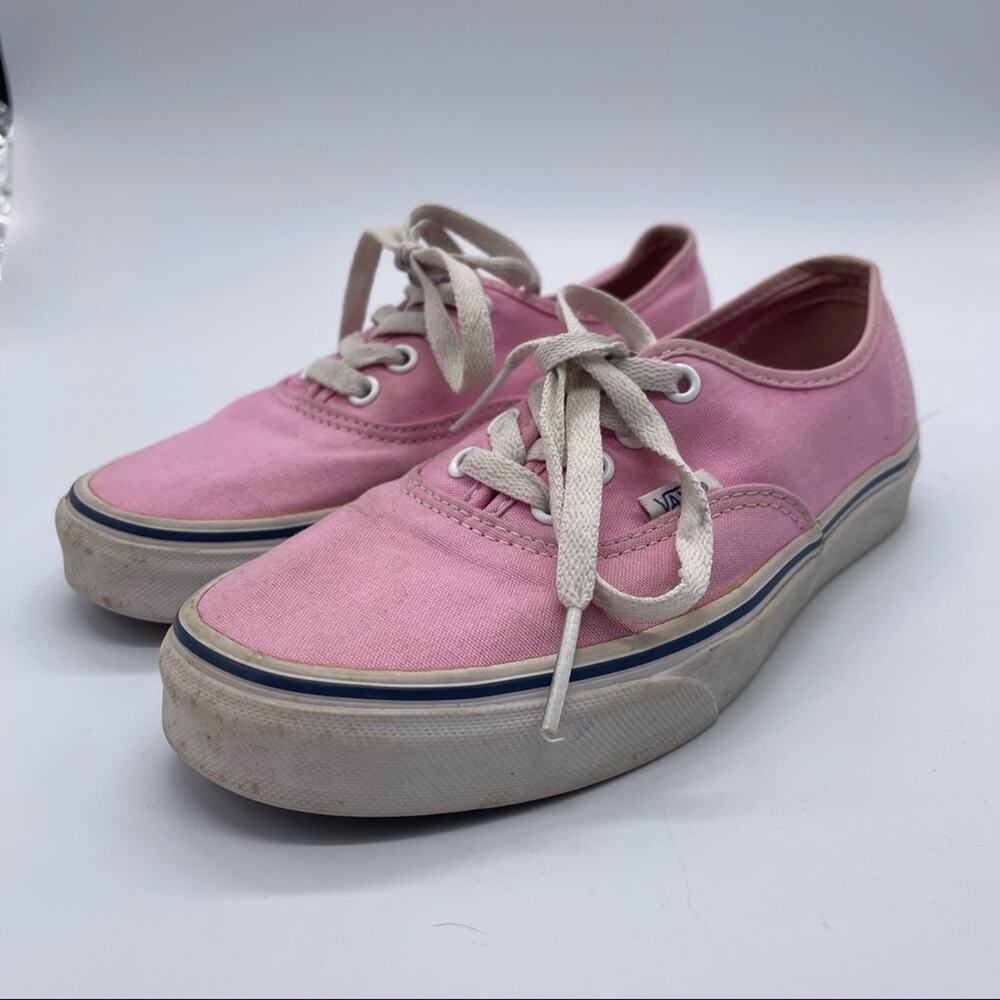 Vans, Light Pink, Size 7 Women/5.5 Men. In good used condition!